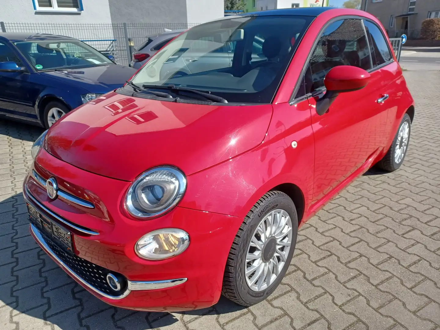 Fiat 500 Lounge Rot - 1