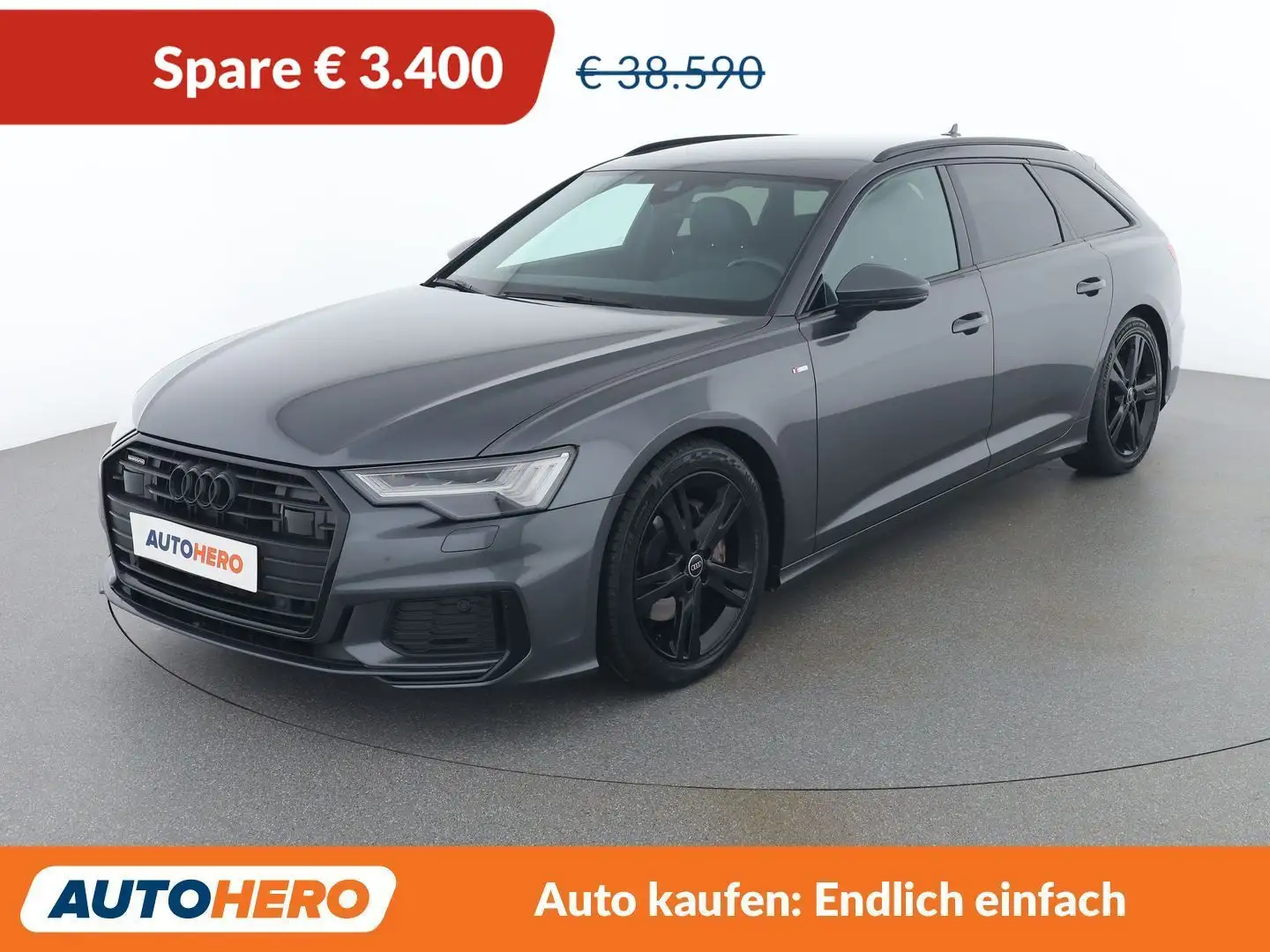 Audi A6 45 TDI Mild-Hybrid quattro sport Grau - 1
