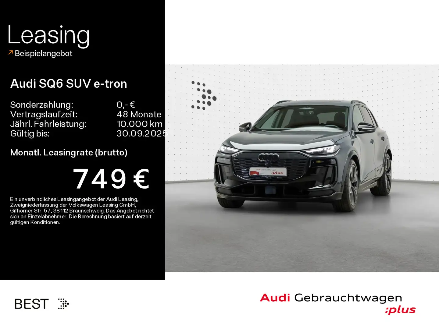 Audi SQ6 SQ6 e-tron*EDITION-ONE-GREY*B&O*MATRIX*PANO*HUD* Gris - 1