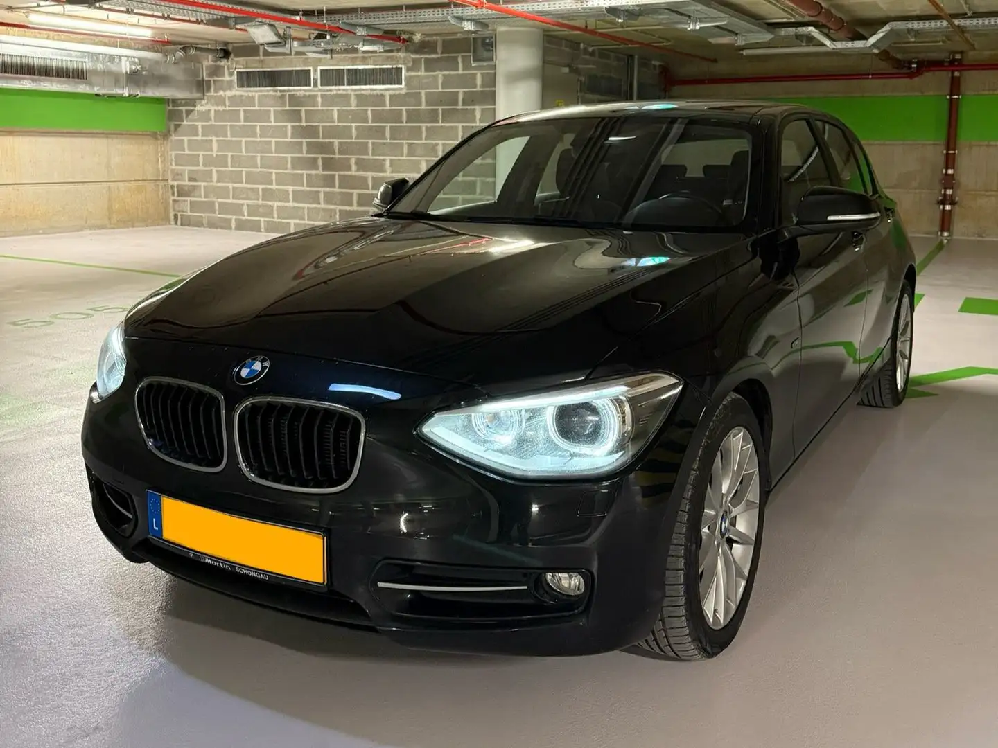 BMW 118 118d Sport Line Noir - 1