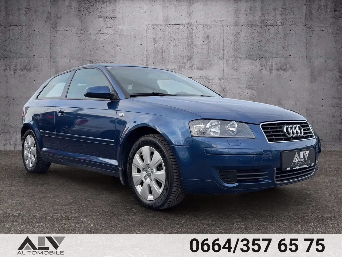 Audi A3 1.9 TDI Attraction 2.Besitz! Blauw - 1