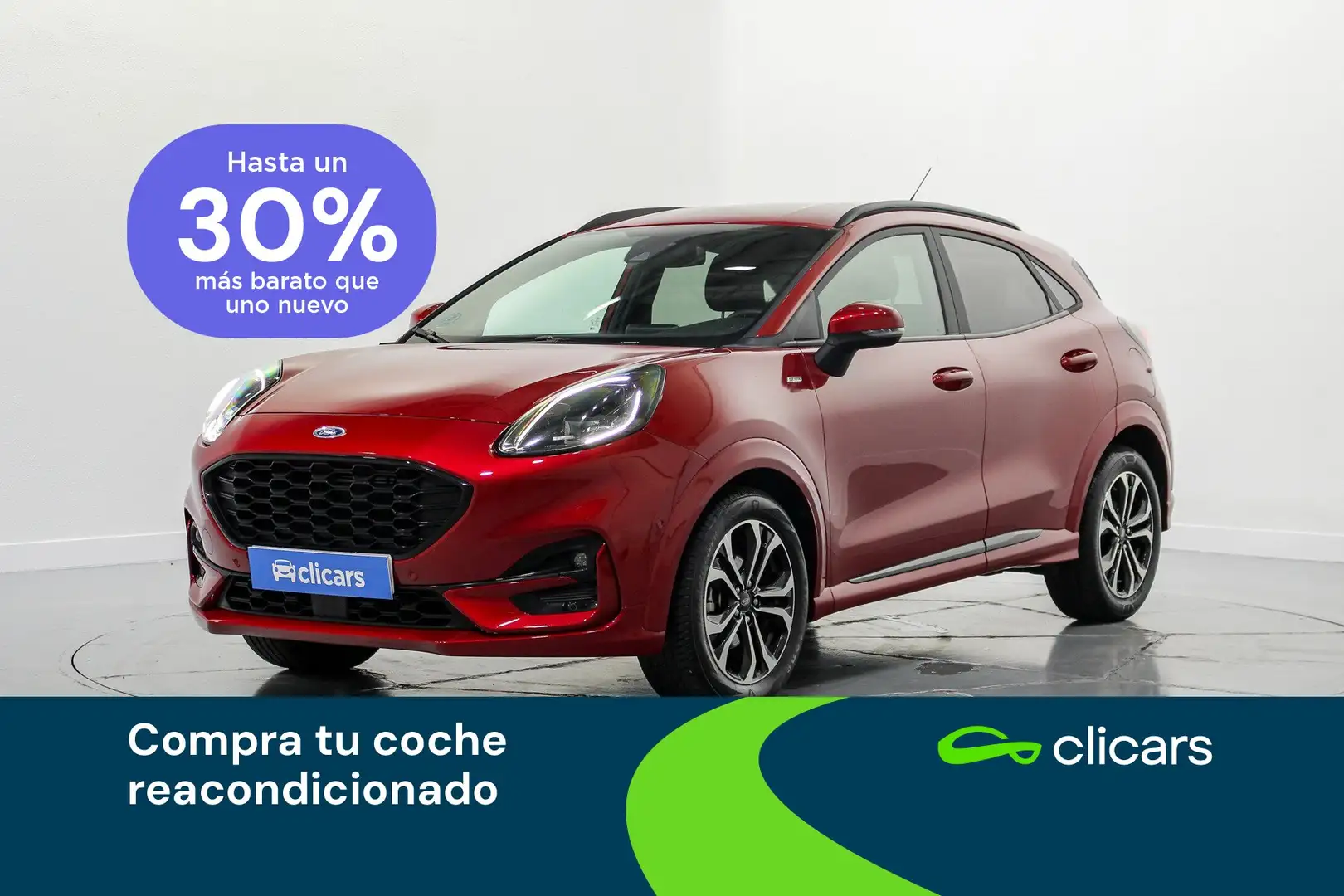 Ford Puma 1.0 EcoBoost MHEV ST-Line Aut. 125 Rojo - 1