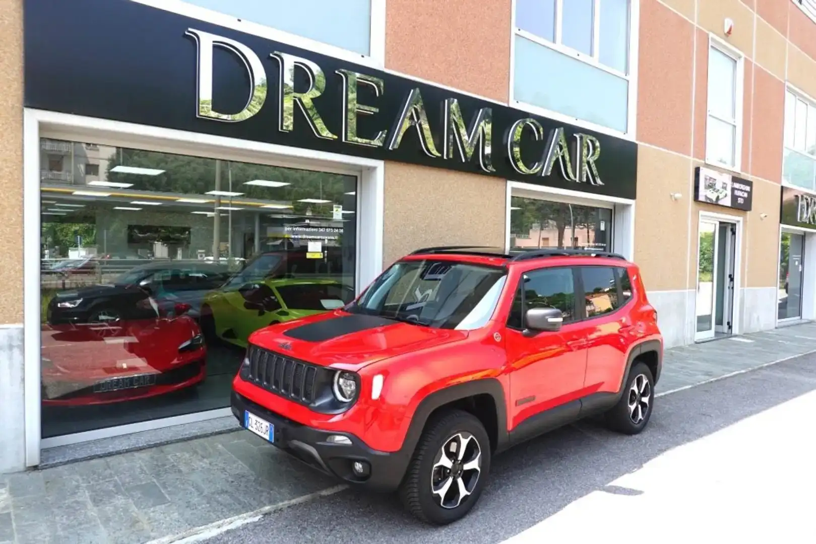Jeep Renegade 2.0 Mjt 170CV 4WD TRAILHAWK TETTO-BEATS-GANCIO Rosso - 1