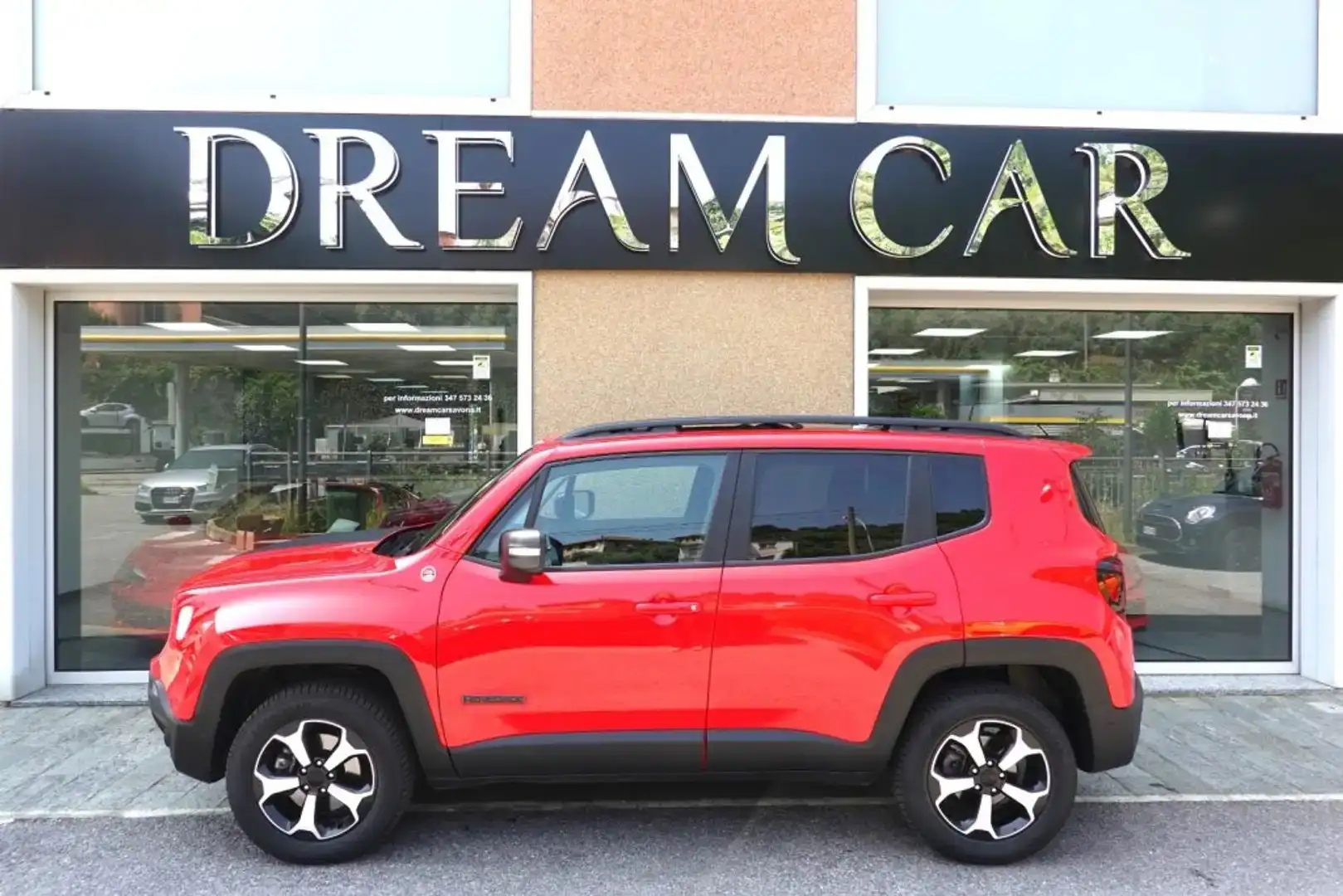 Jeep Renegade 2.0 Mjt 170CV 4WD TRAILHAWK TETTO-BEATS-GANCIO Rosso - 2