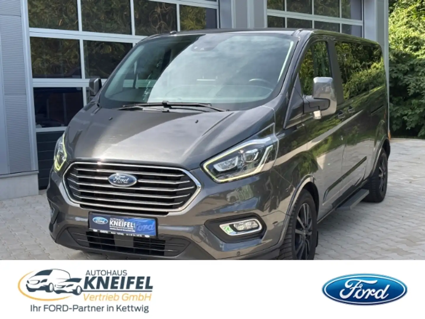 Ford Tourneo Custom L2 Titanium X Standheizung Xenon Scheinwerfer Anhä Gri - 1