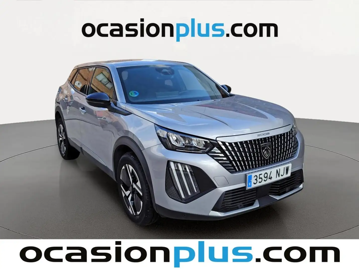 Peugeot 2008 Hybrid Allure eDCS6 145 Gris - 2