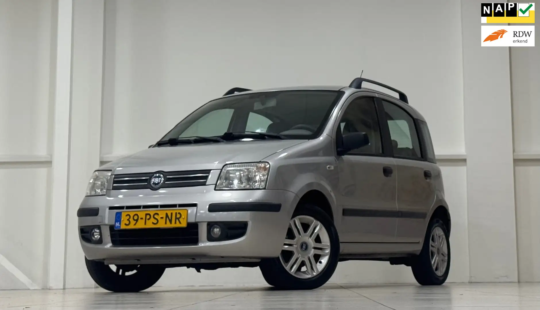 Fiat Panda 1.2 Emotion Clima LM Velgen Nieuwe APK Garantie! Grijs - 1