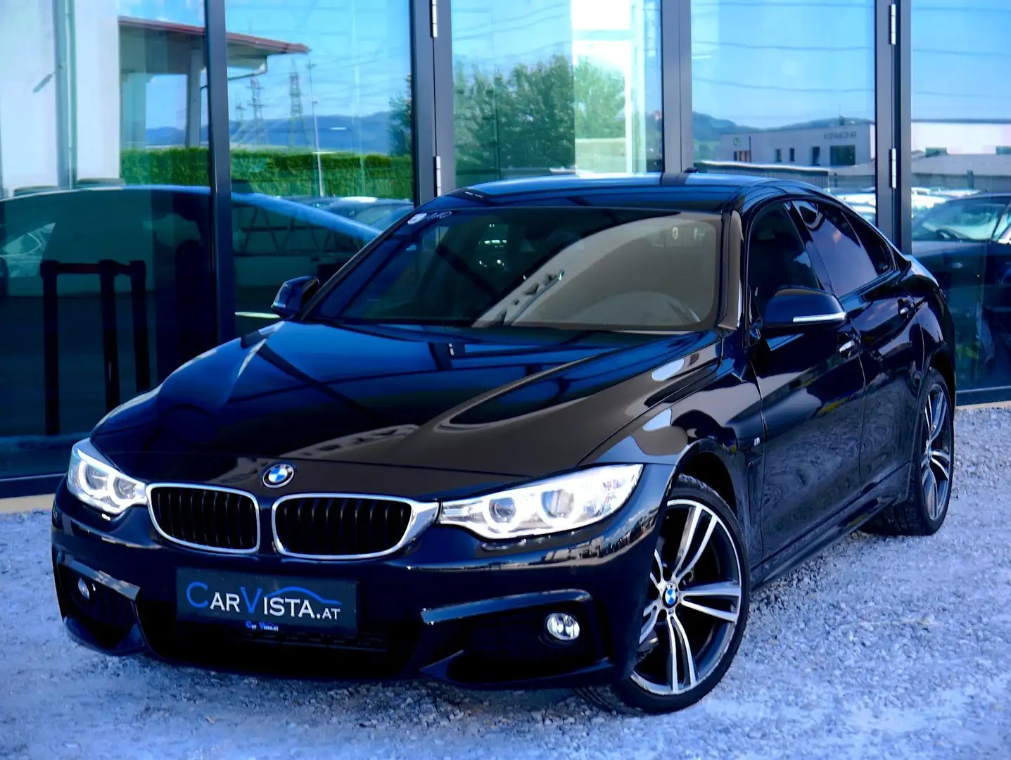 BMW 430 d xDrive M Sport *Head-up Display-19" M-Felgen* Schwarz - 2