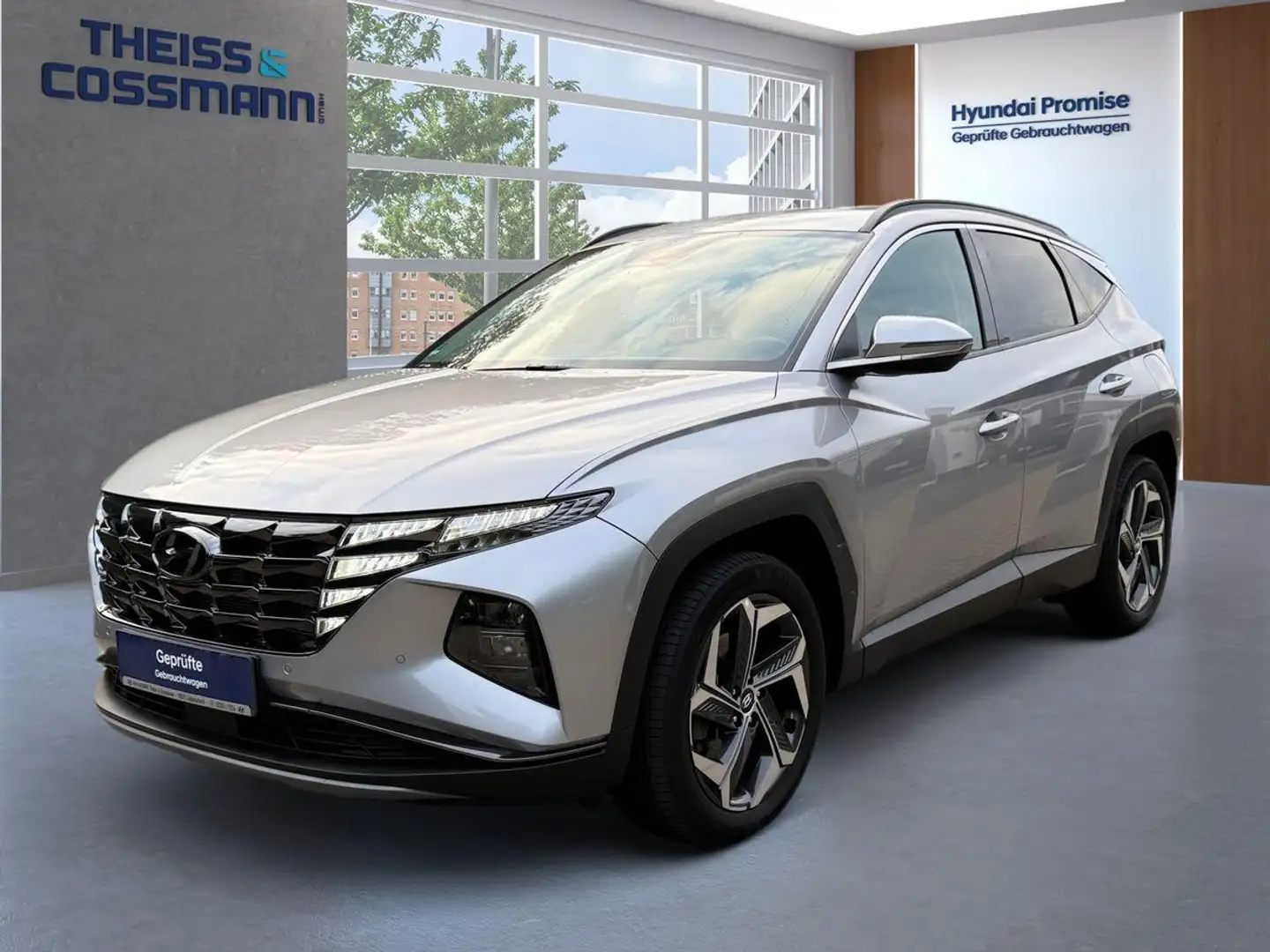 Hyundai TUCSON Plug-in-Hybrid T-GDi 265PS 6-AT 4WD TREND Argent - 1