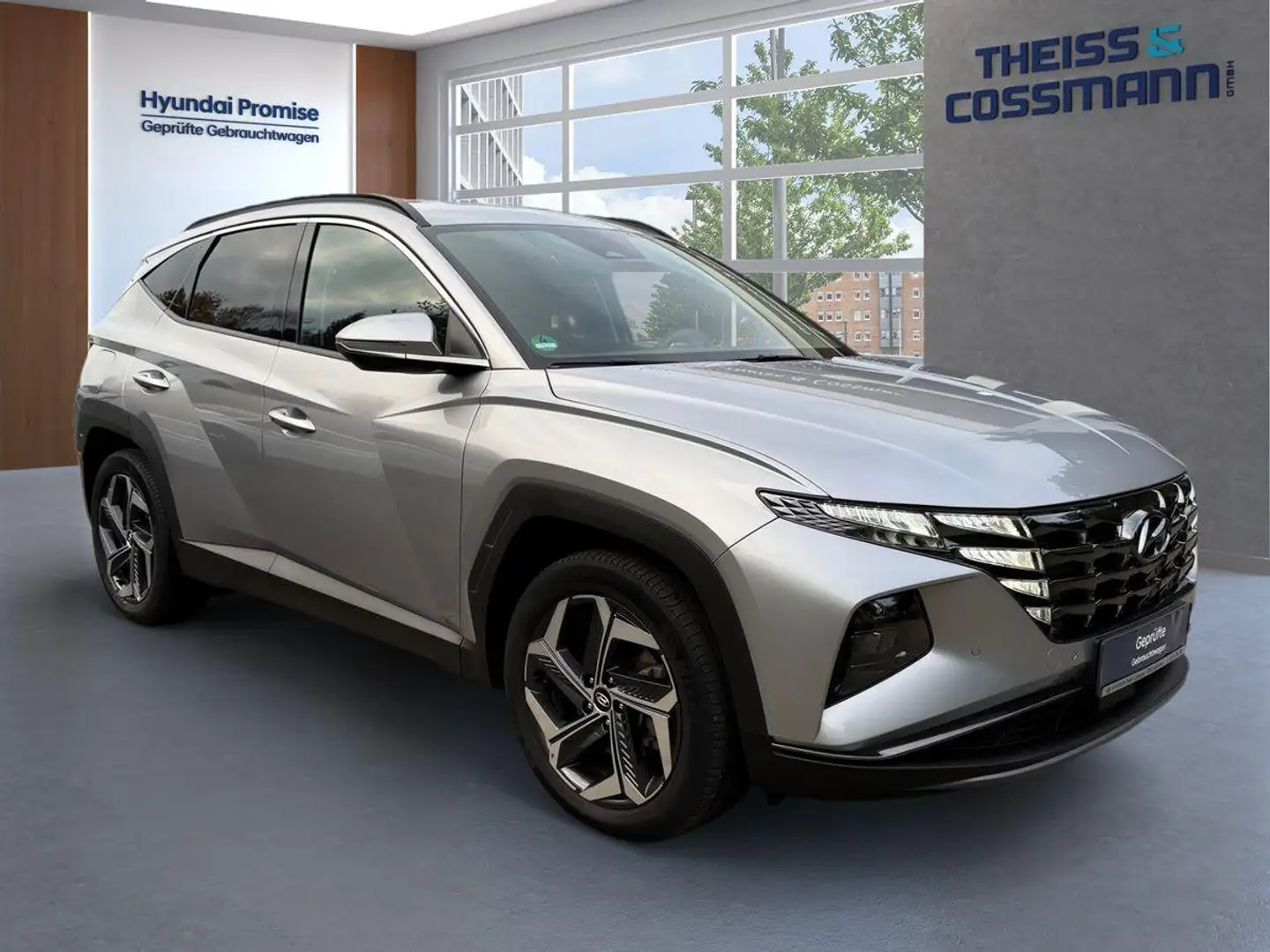 Hyundai TUCSON Plug-in-Hybrid T-GDi 265PS 6-AT 4WD TREND Argent - 2