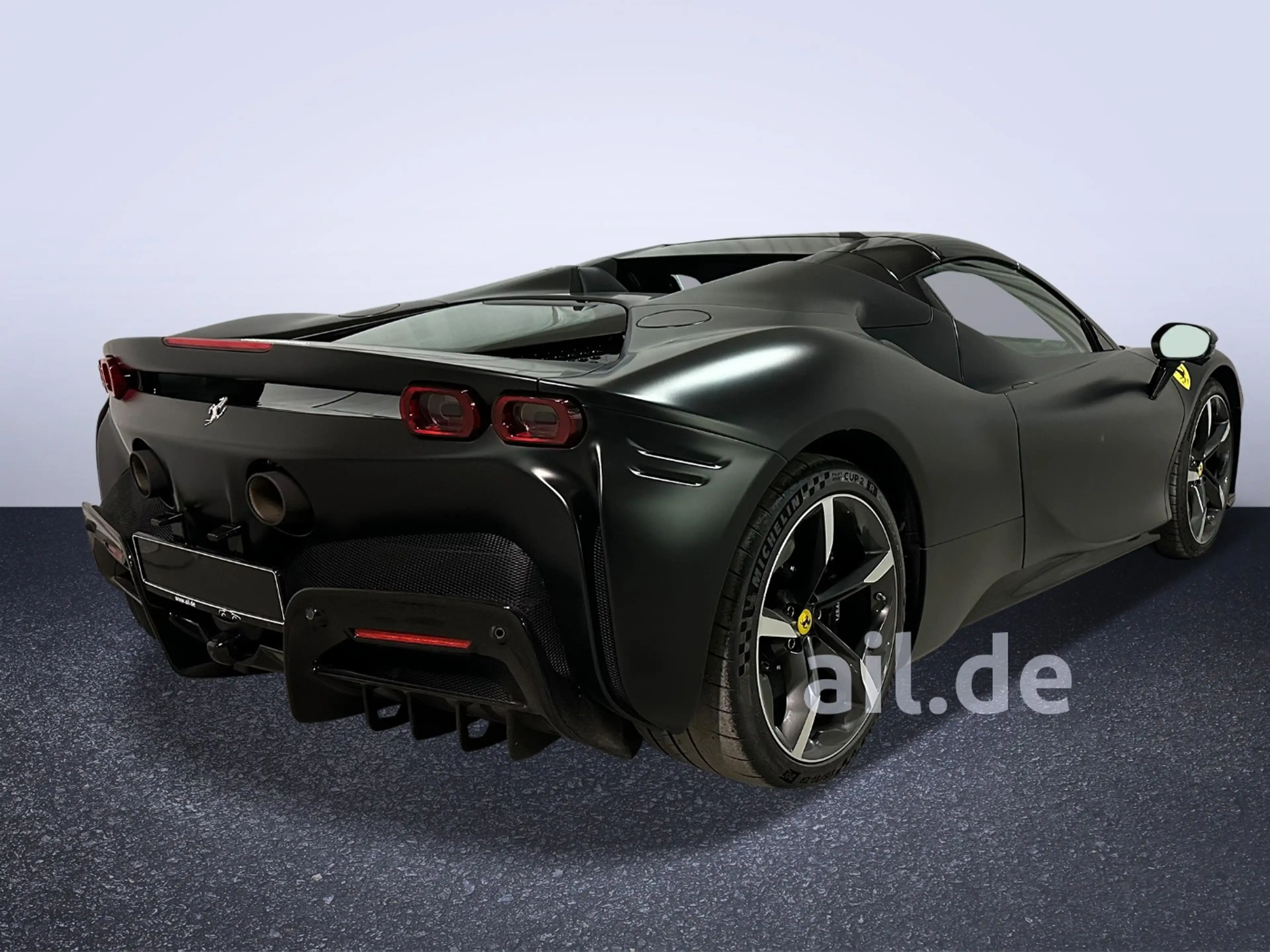 Ferrari SF90 Spider Nero Opaco Carbon PACK Racing Seat — photo 9