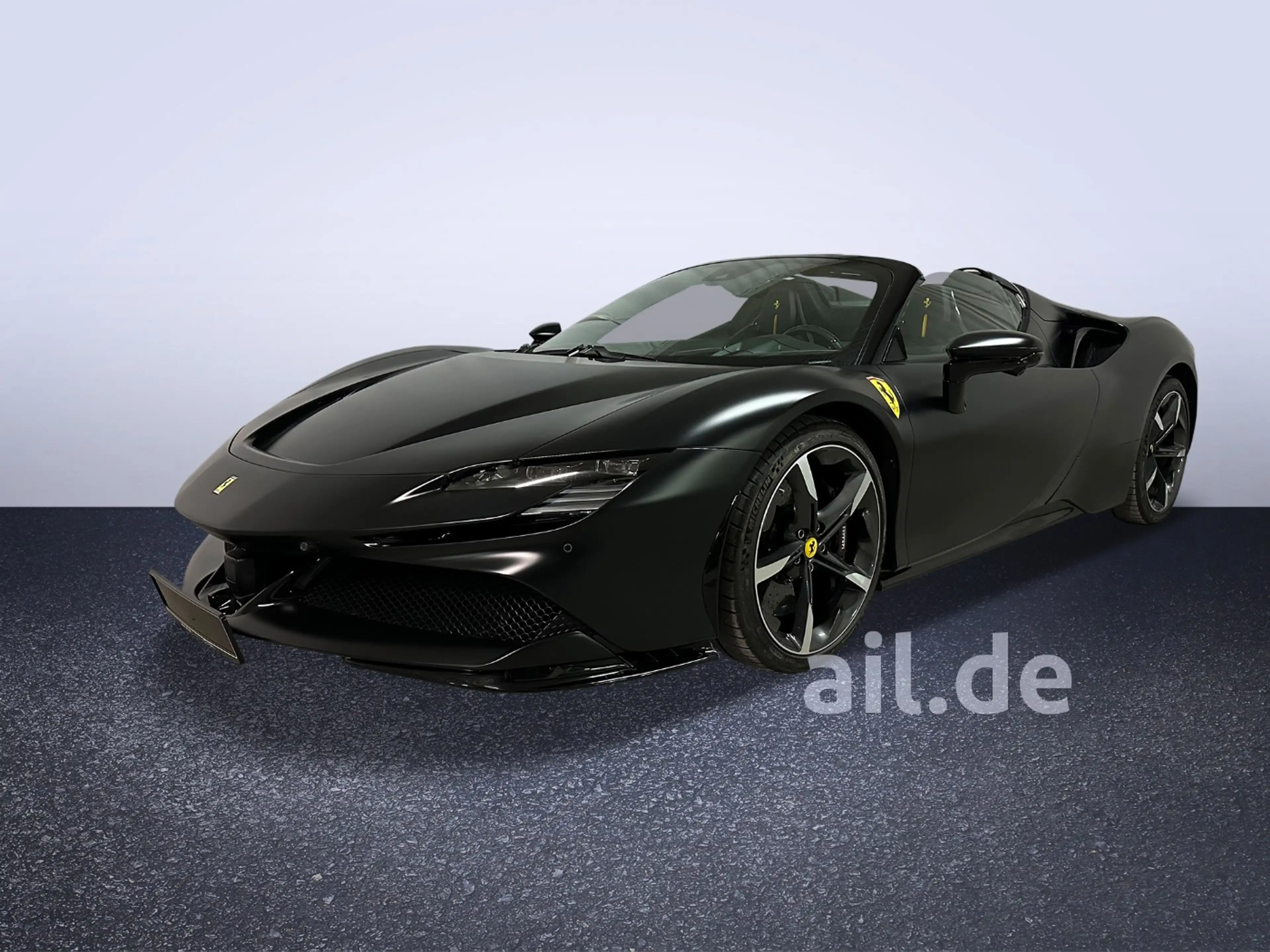 Ferrari SF90 Spider Nero Opaco Carbon PACK Racing Seat