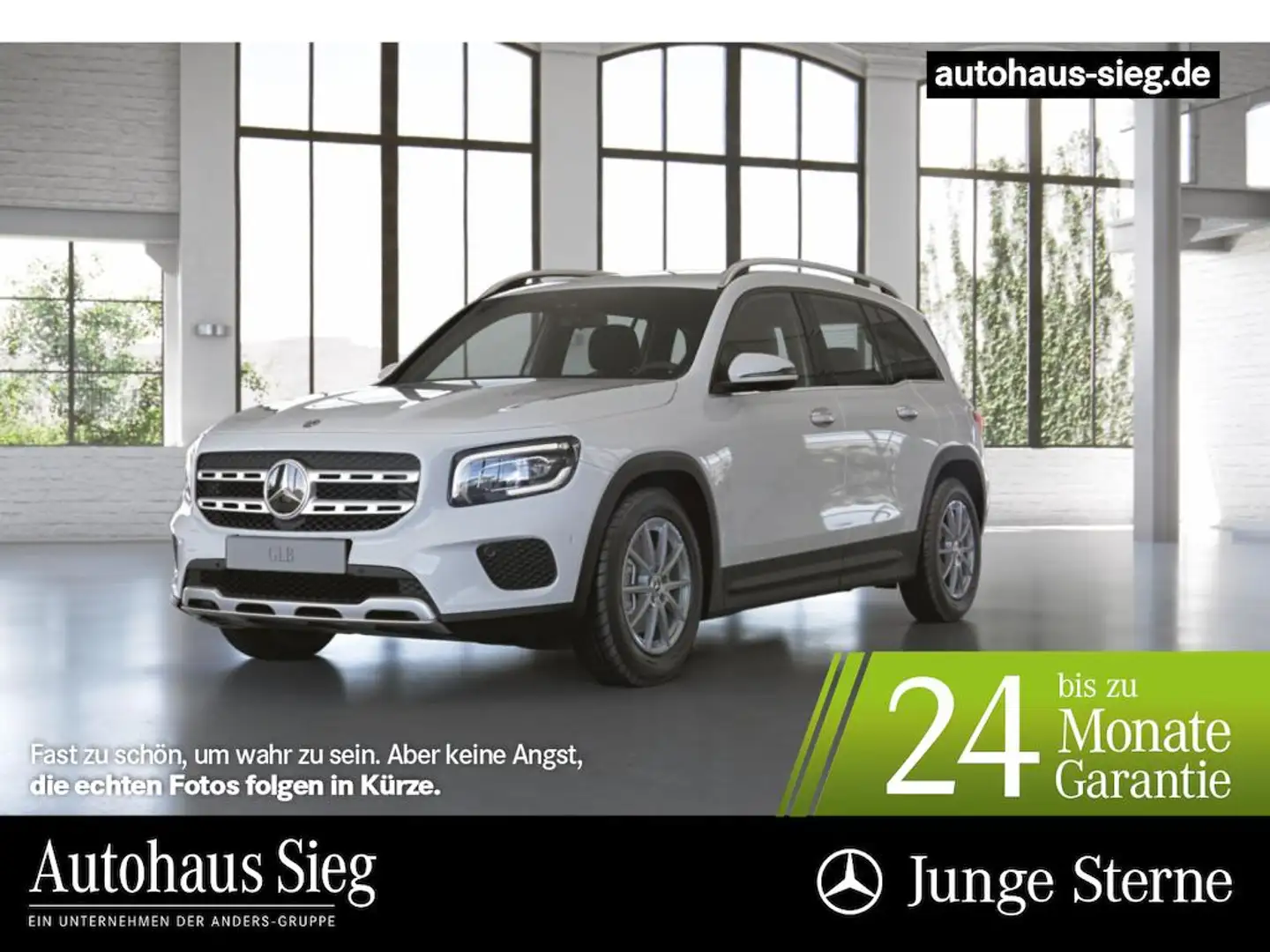 Mercedes-Benz GLB 200 d 4M MBUX+SHZ+LED+PDC+Kamera+AHK+Apple Weiß - 1