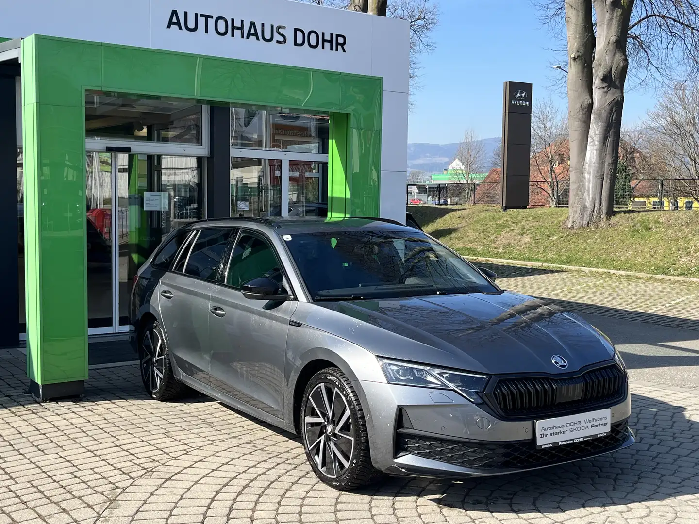 Skoda Octavia 2.0 TDI 110 kW Sportline Grau - 1