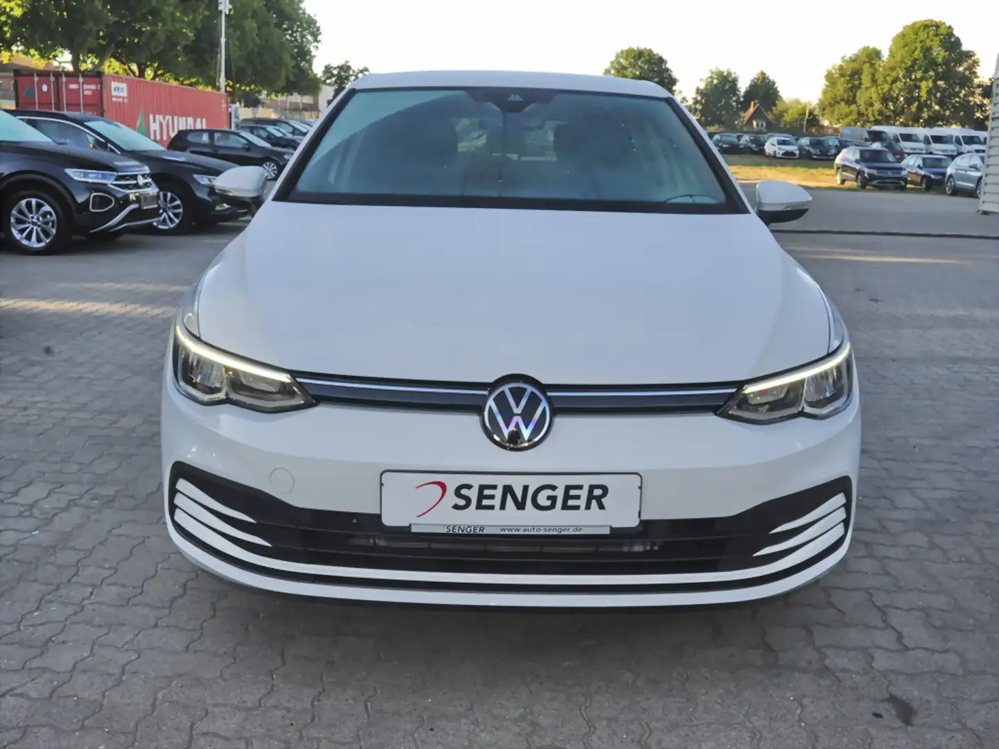 Volkswagen Golf VIII 1.0 TSI Life PDC SHZ App-Connect Blanc - 2