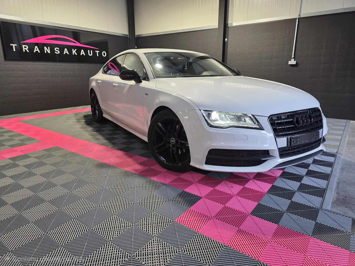 Audi A7 3.0 TDi V6 S line Multitronic - Garantie 12 mois Blanc - 1