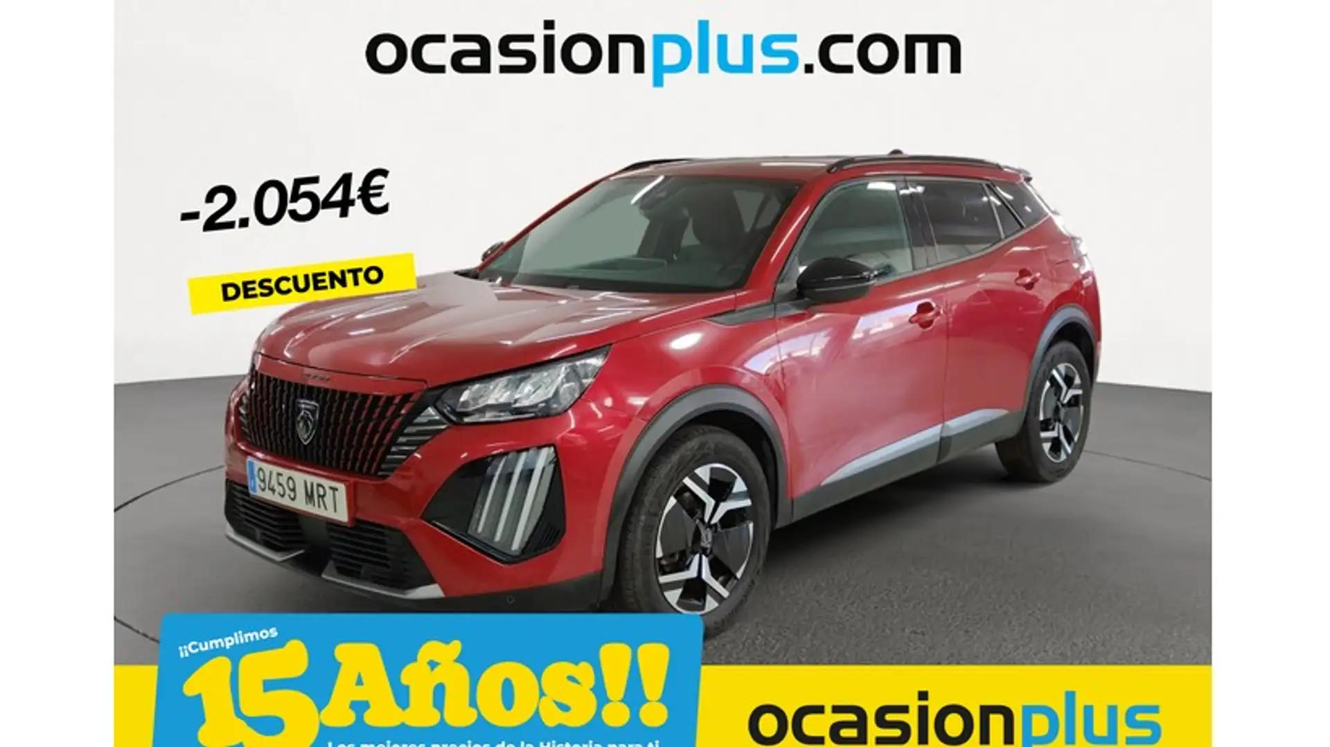Peugeot 2008 1.2 PureTech S&S Allure EAT8 130 Rouge - 1