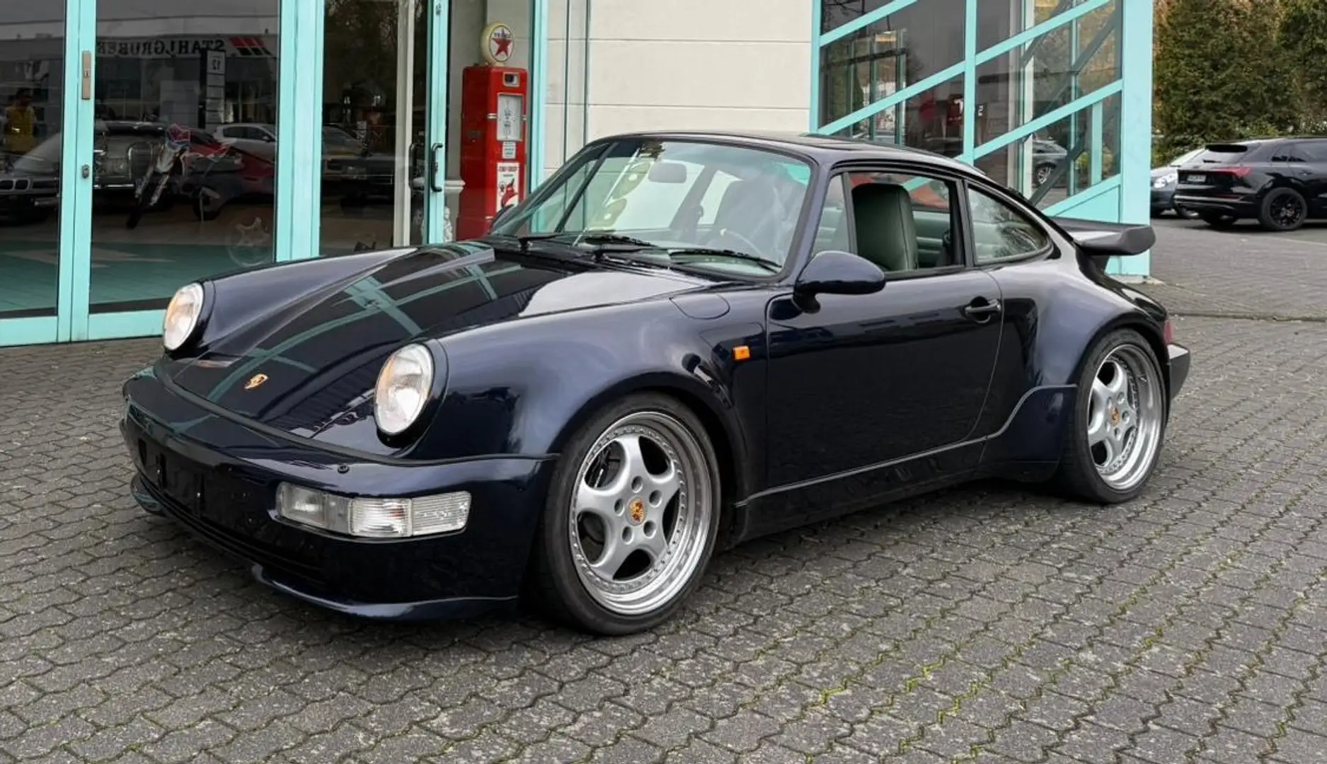 Porsche 964 964 Turbo 3,3 im Topzustand Bleu - 2
