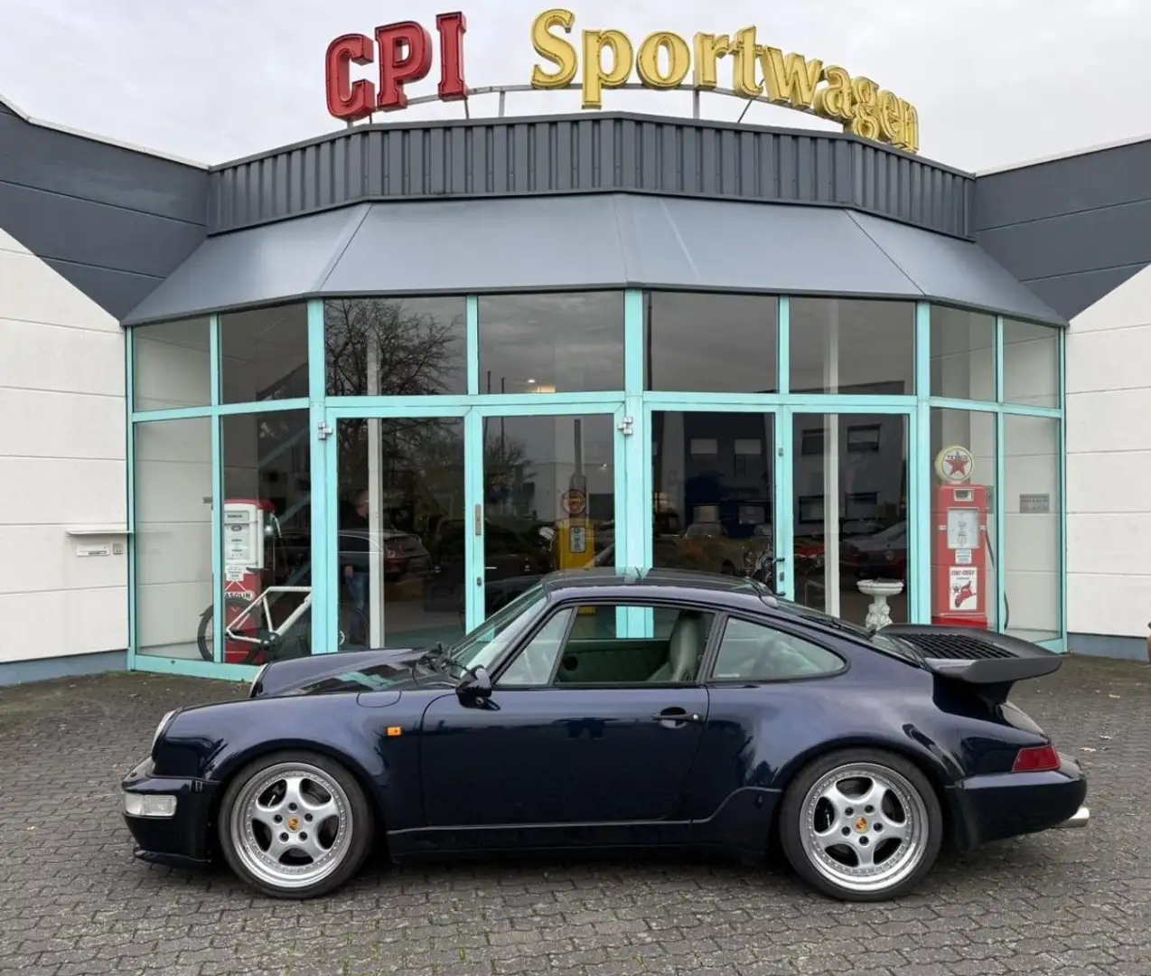 Porsche 964 964 Turbo 3,3 im Topzustand Bleu - 1