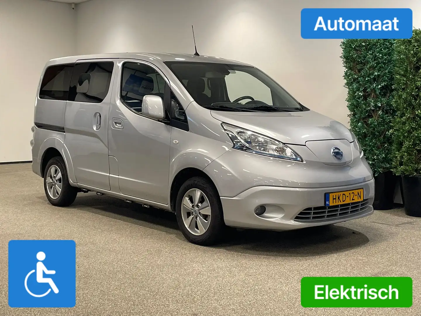 Nissan NV200 Evalia Elektrisch Rolstoelauto Automaat (48 kWh - Grijs - 1