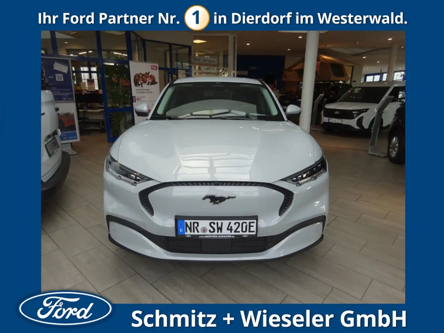 Ford Mustang Mach-E Basis Navi, Technologie-Paket Weiß - 2