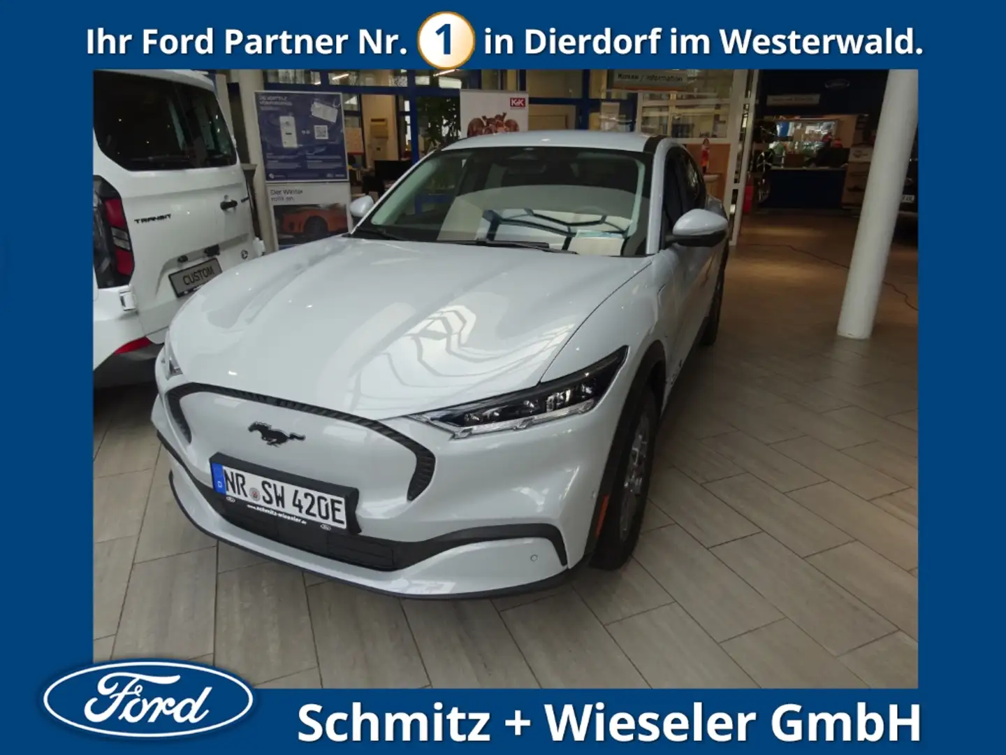Ford Mustang Mach-E Basis Navi, Technologie-Paket Weiß - 1