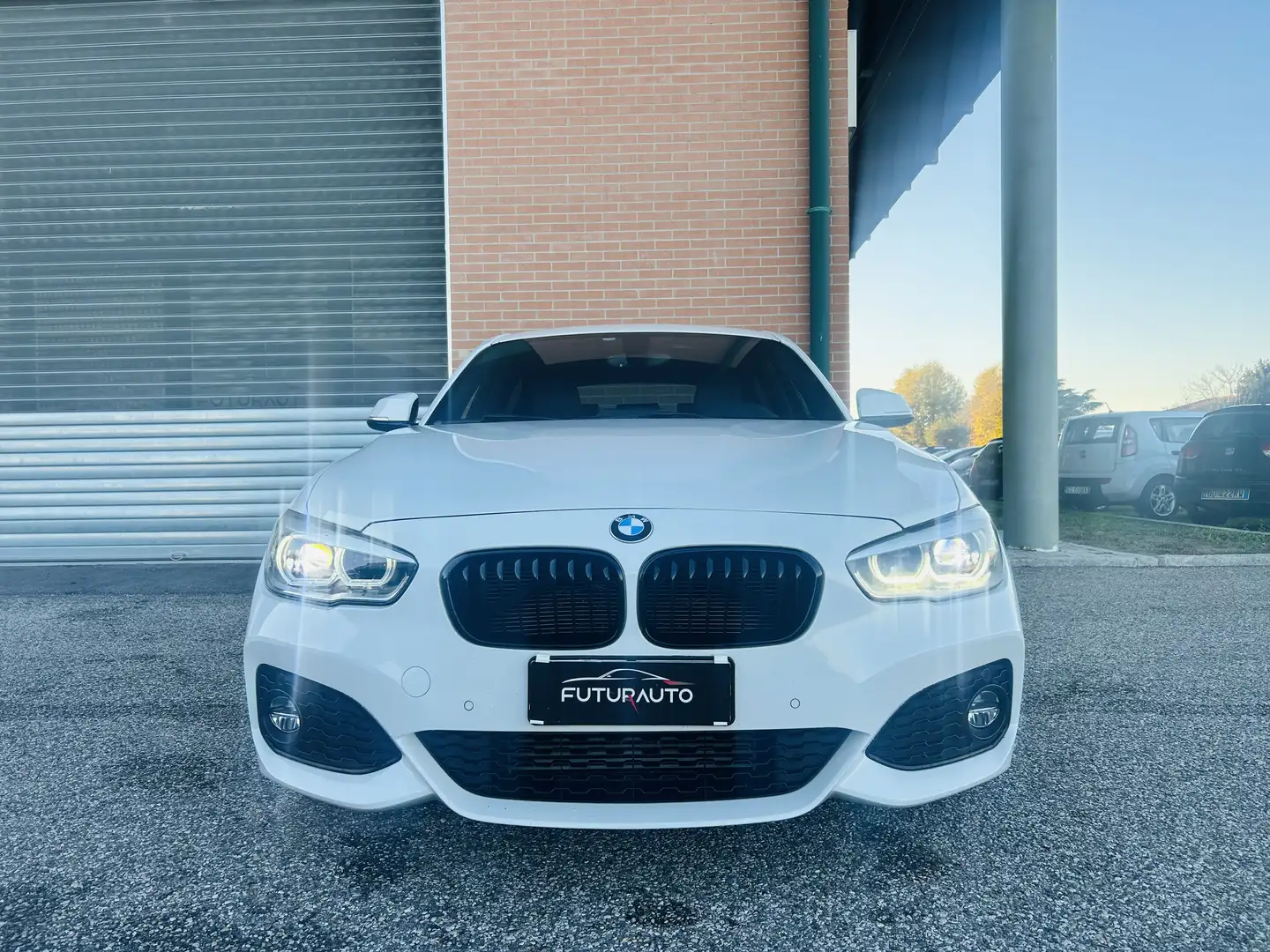 BMW 116 Serie 1 F/20-21 2015 116d Msport 5p auto Bianco - 2