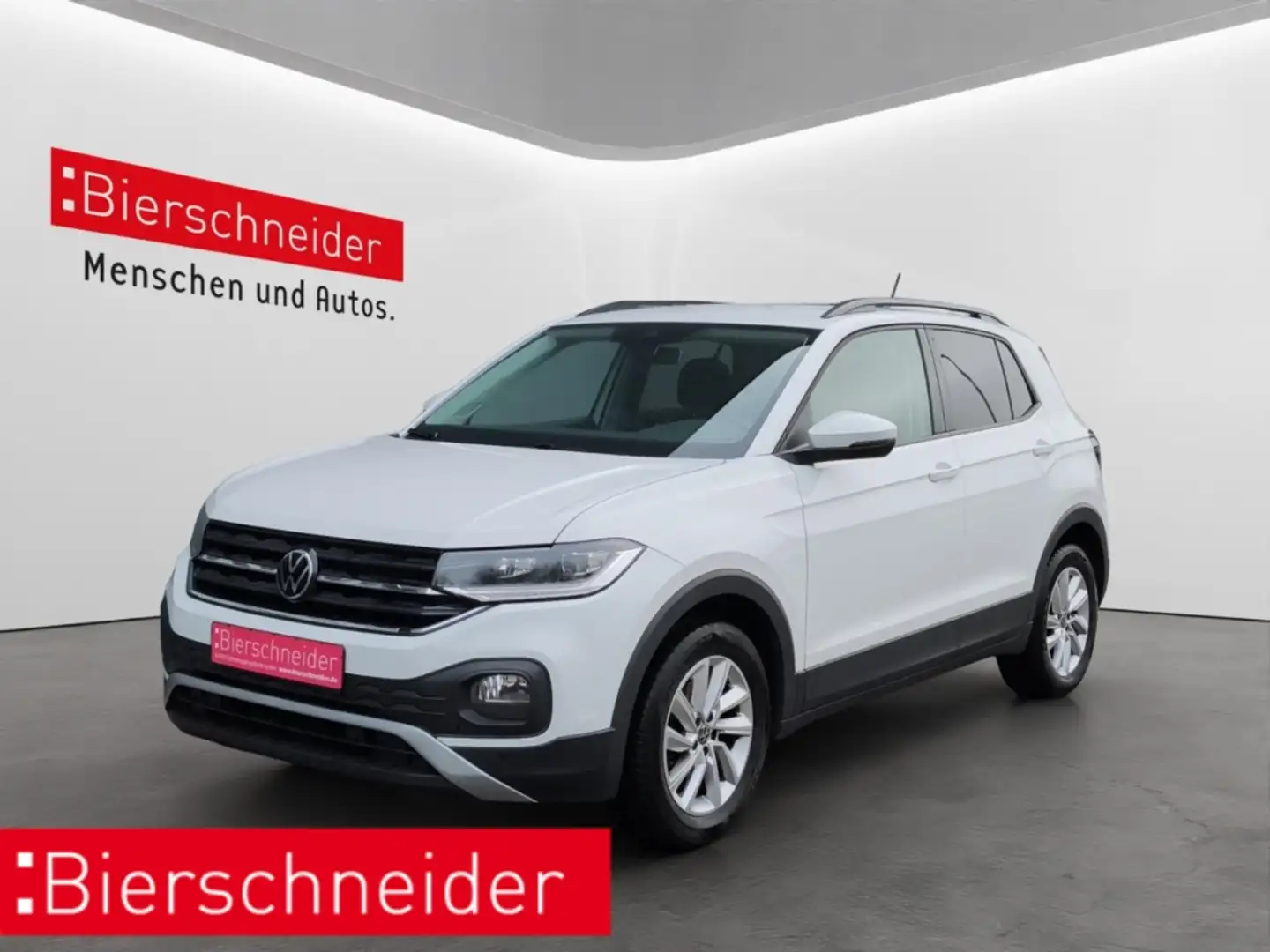Volkswagen T-Cross 1.5 TSI DSG Life LED NAVI KAMERA ACC PDC Weiß - 1