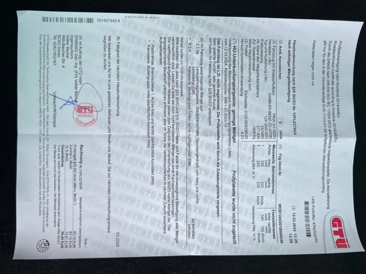 Mercedes-Benz E 300 124 Klima TÜV 03/2026 Automatik SSD AHK, foto 7
