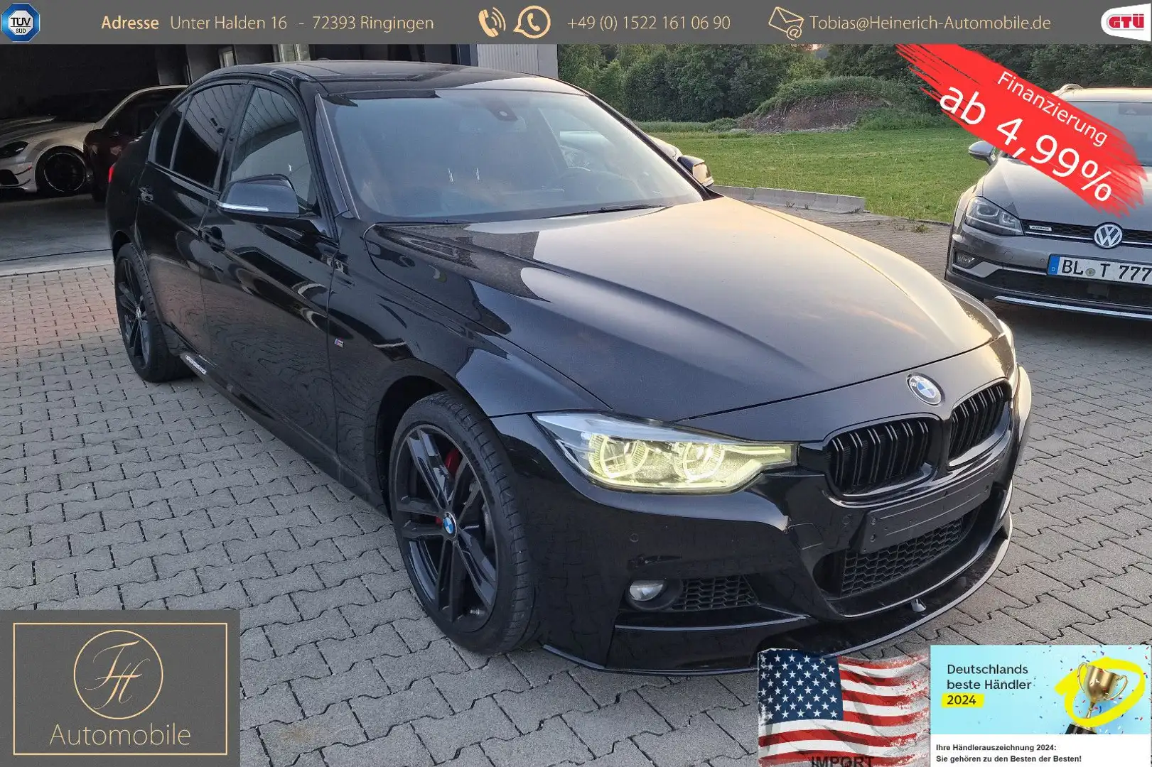 BMW 340 i M Sport*LED*M-Performance*Kamera*1.HAND Schwarz - 1