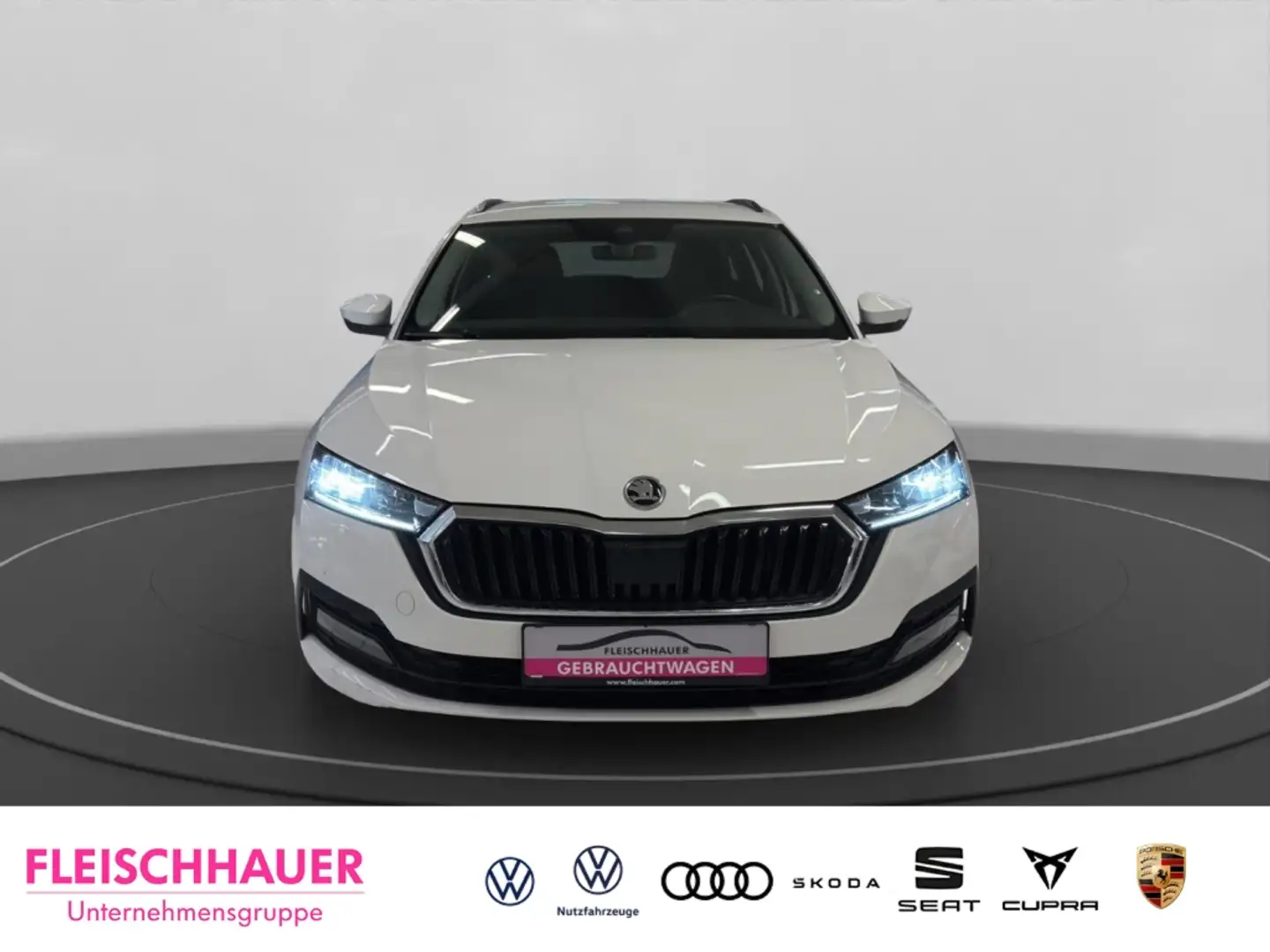 Skoda Octavia Combi Ambition iV 1.4 TSI LED+18''+App-connect Weiß - 2