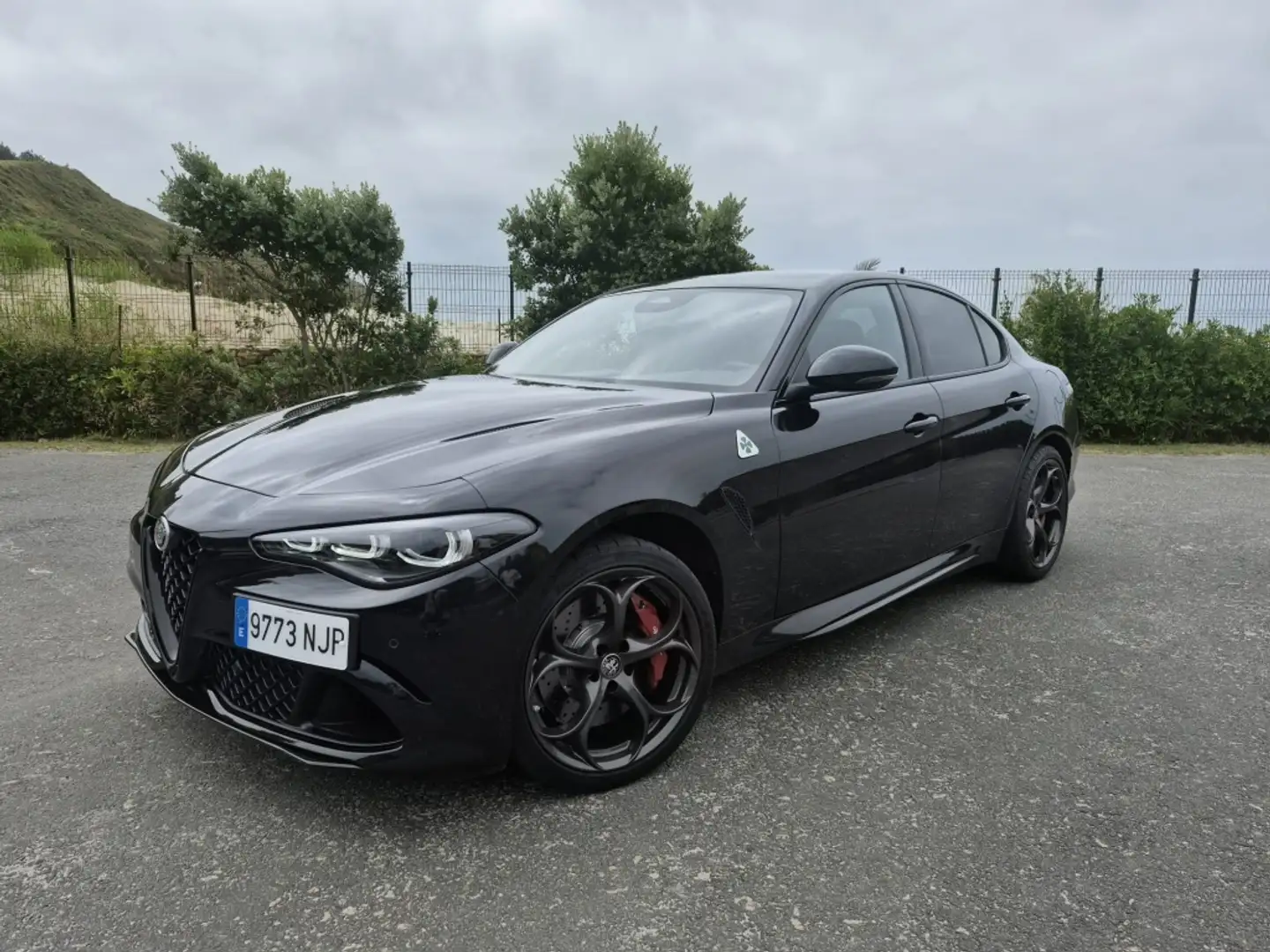 Alfa Romeo Giulia 2.9 Quadrifoglio Aut. 520 RWD Negro - 1