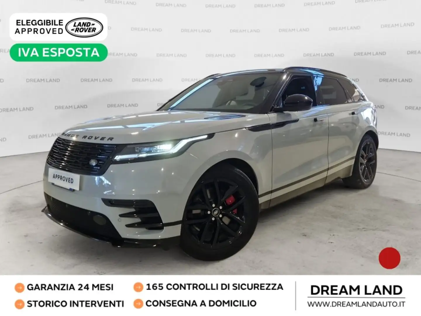 Land Rover Range Rover Velar 2.0D I4 204 CV R-Dynamic SE Grigio - 1