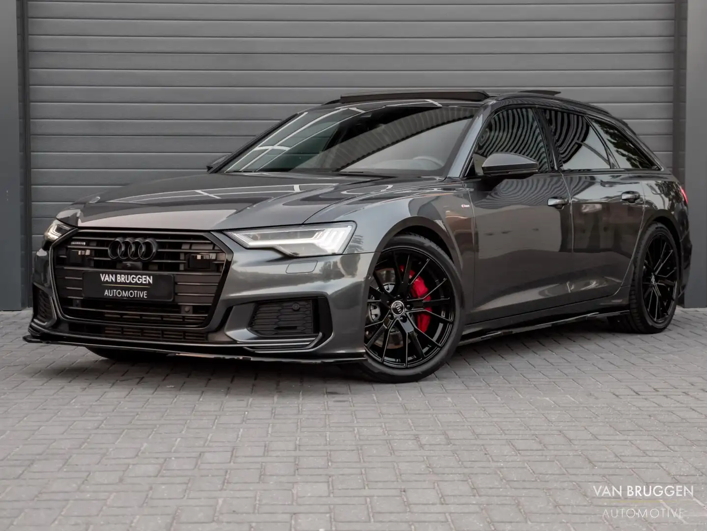 Audi A6 Avant 55 TFSI E Quattro S-Line Pano S6 Trekhaak Ma Gris - 1