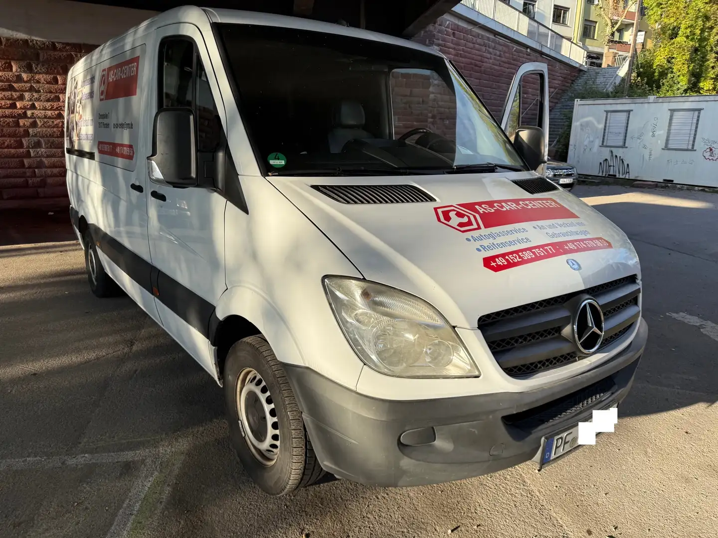 Mercedes-Benz Sprinter 315 CDI 9-Sitze Automatik-Klima-Tempomat-AHK-Navi Weiß - 2