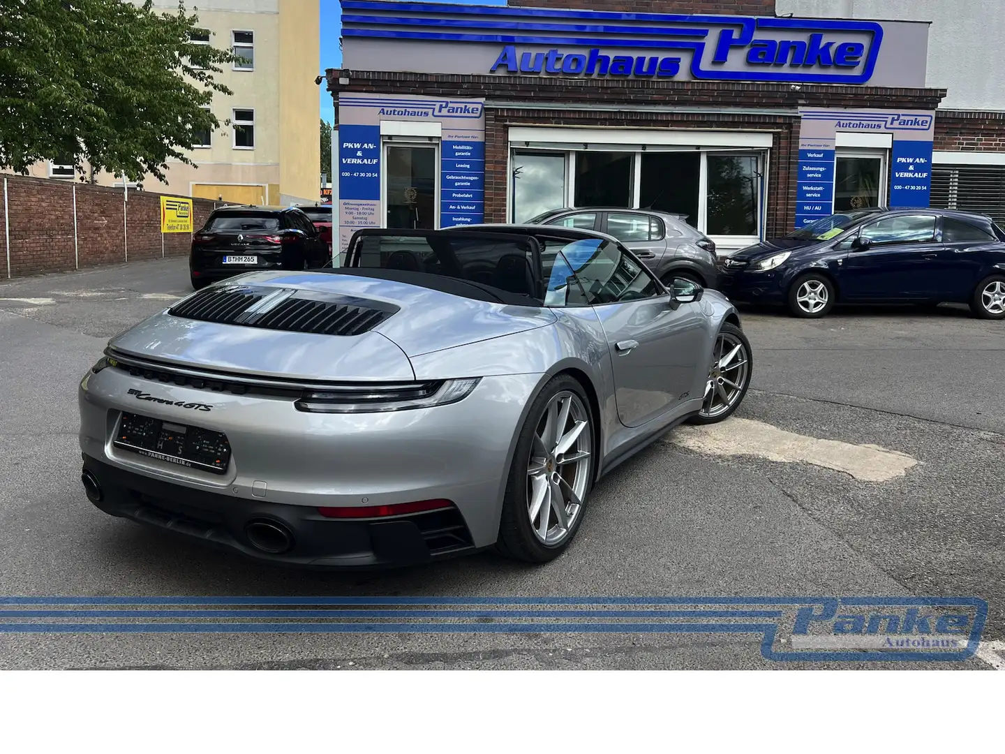 Porsche 911 Carrera 4 GTS Cabriolet*Night*Chromo*Sthzg* Grau - 2
