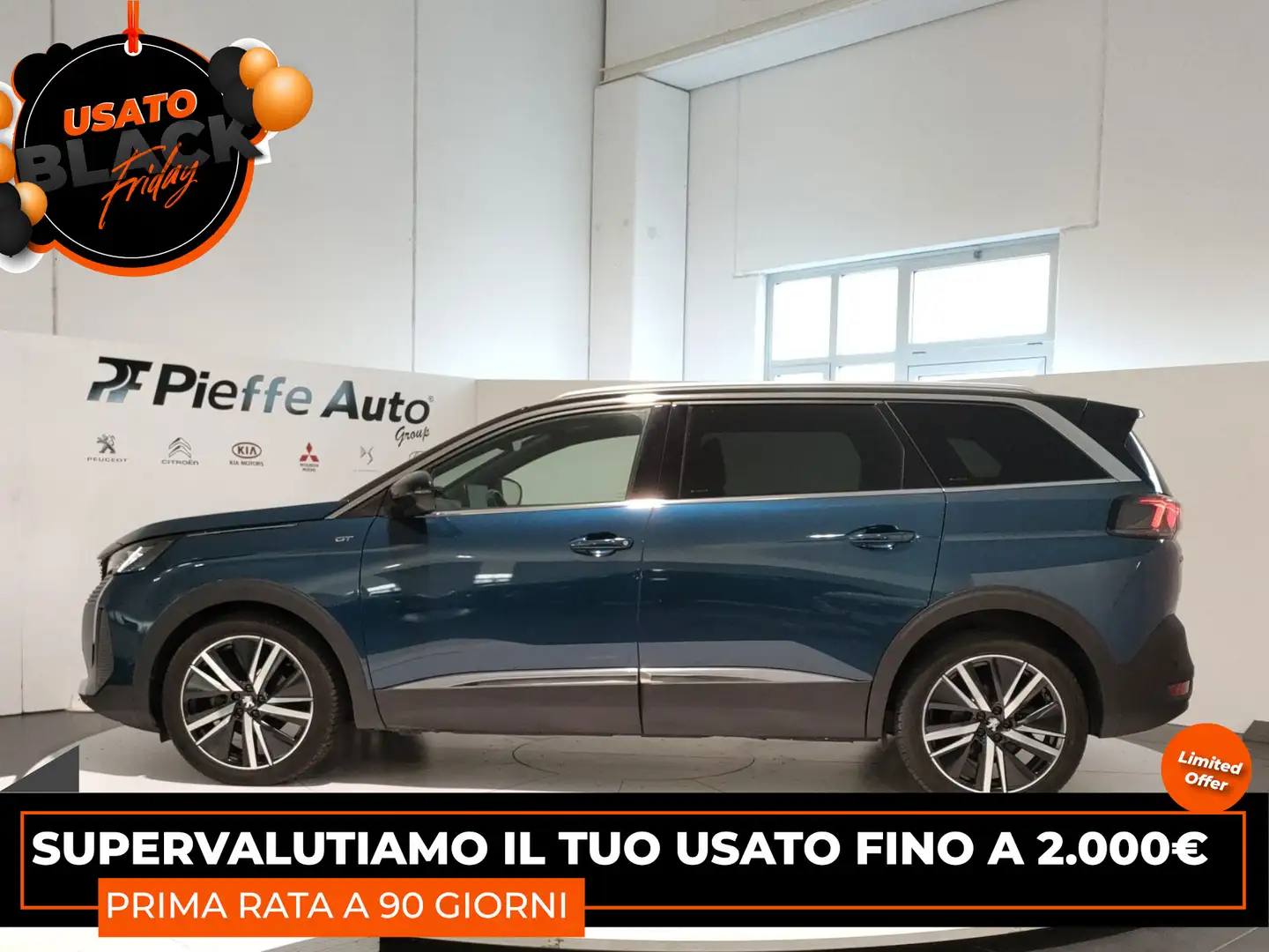 Peugeot 5008 2ª serie - 5008 BlueHDi 130 S&S EAT8 GT Pack Blu/Azzurro - 2