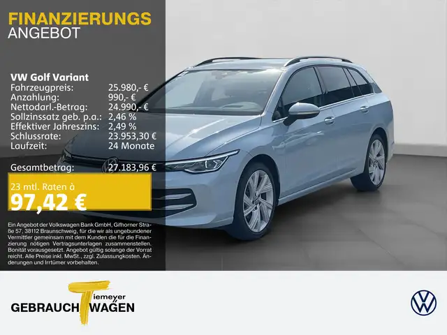 Volkswagen Golf Variant 1.5 TSI STYLE LM18 KAMERA NAVI MATR
