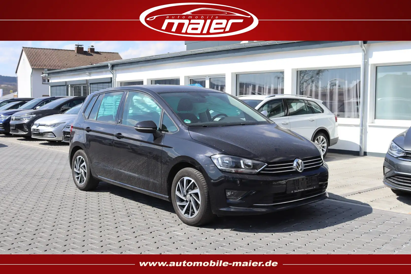 Volkswagen Golf Sportsvan 1.2 TSI Sound -Navi-ACC- Unfaller Noir - 1