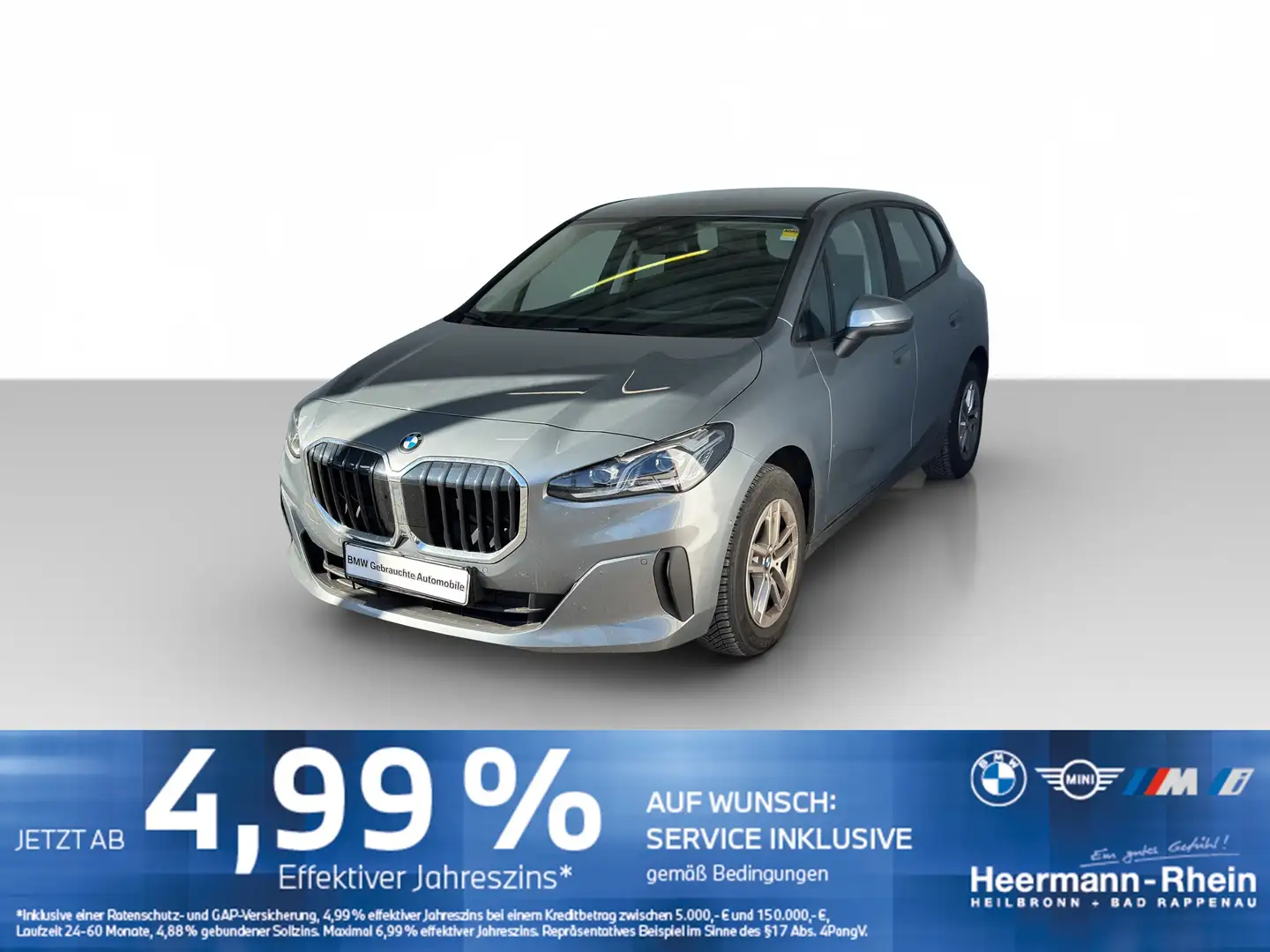 BMW 216 iA Active Tourer Navi.LED.DriveAss.Apple.Keyl Grau - 2
