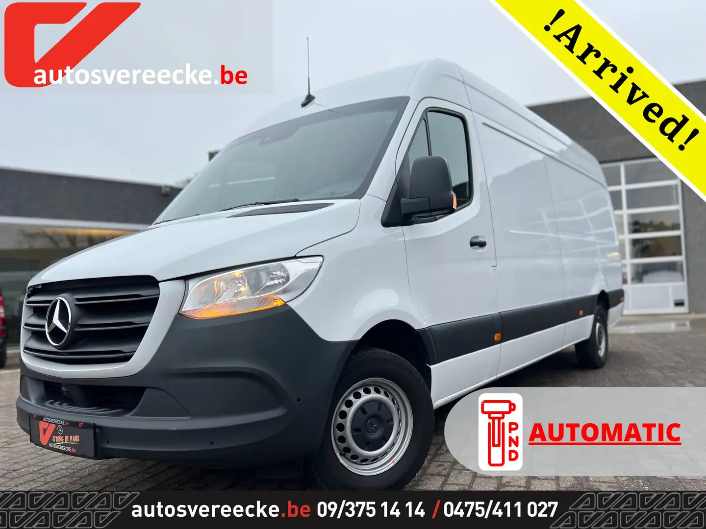 Mercedes-Benz Sprinter 317 L3H2 (37.250ex) 9G-TRONIC CAMERA PTS MBUX Blanco - 1