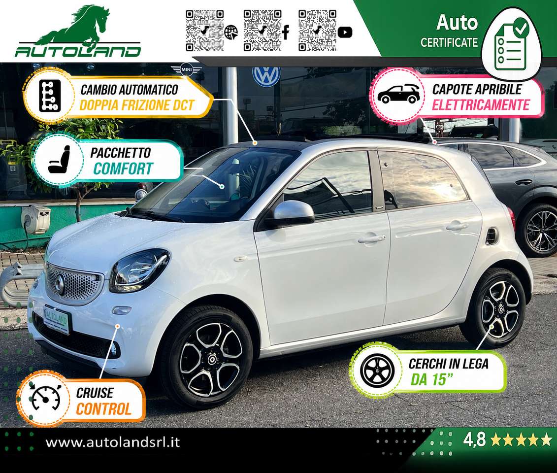 smart forFour 0.9 t Passion 90cv twinamic Cabrio