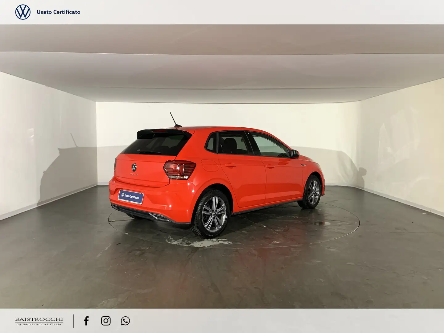 Volkswagen Polo 1.0 evo 80cv Rosso - 2
