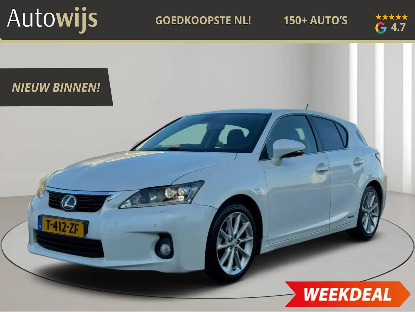 Lexus CT 200h Business Line Pro|XENON|CAMERA|GOED ONDERHOUDEN|LM Bianco - 1