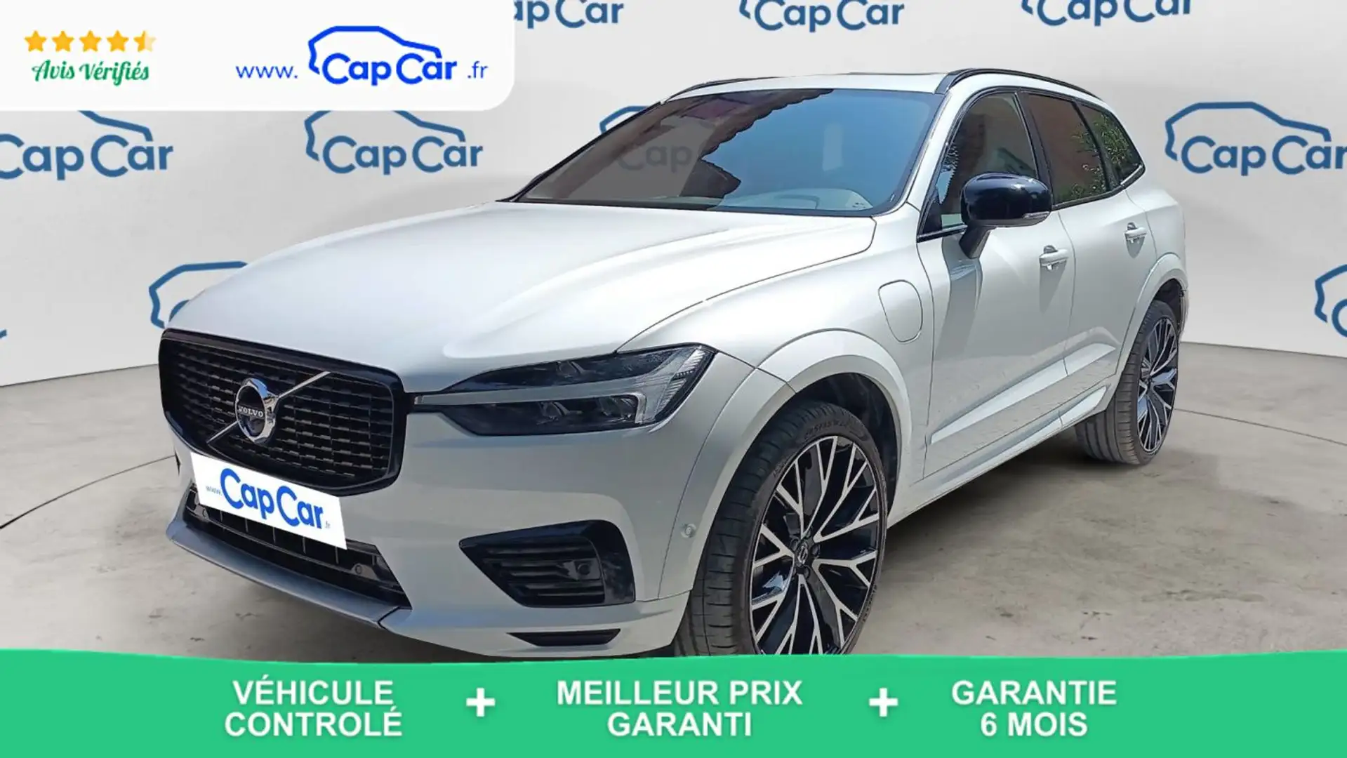 Volvo XC60 2.0 Ti 16V 341 Hybrid AWD 253 Geartronic 8 R-Desig Blanc - 1