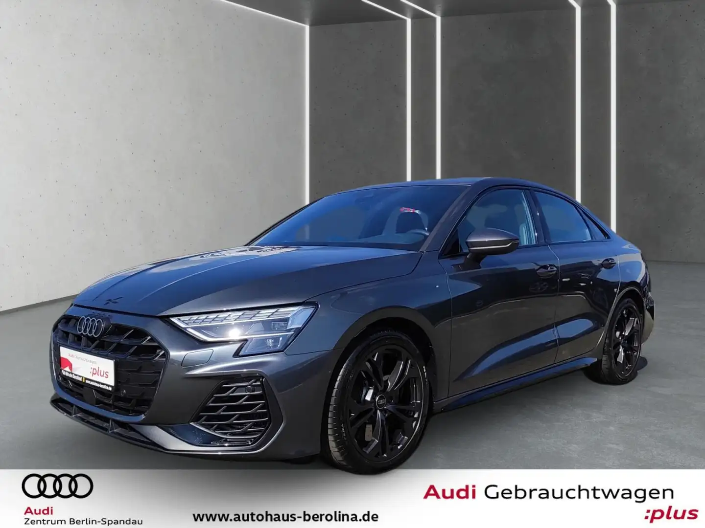Audi S3 S3 Lim. *NAV+*Opt.-Schwarz+*Virt.C+*PDC+*SHZ* Gris - 2