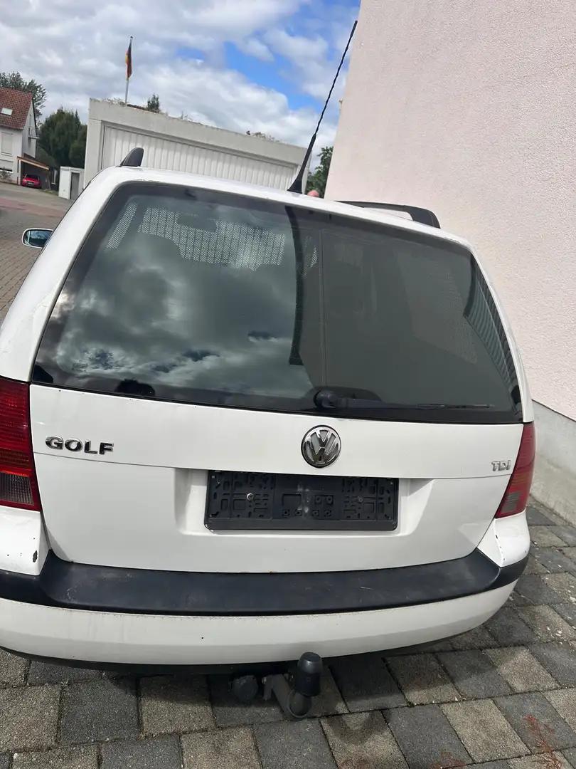 Volkswagen Golf Variant Golf IV 1.9 TDI Weiß - 2