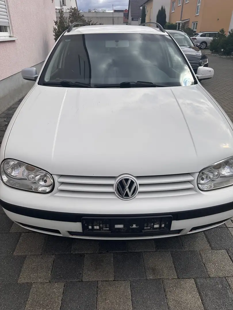Volkswagen Golf Variant Golf IV 1.9 TDI Weiß - 1