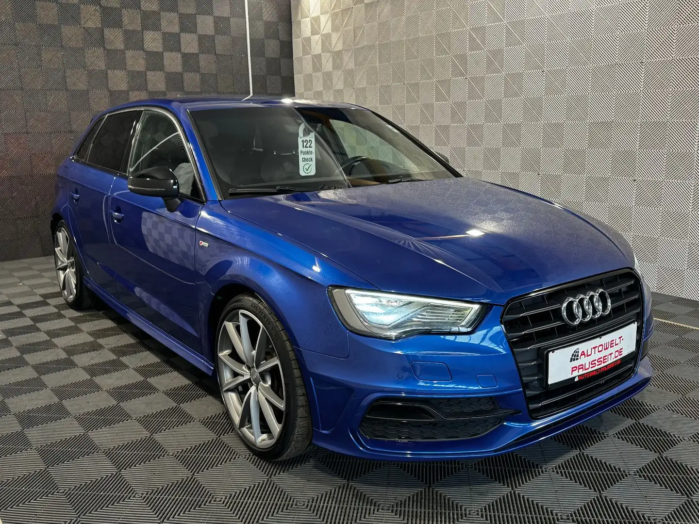 Audi A3 Sportback*S-LINE+*LED-DSP-PDC V+H-ALCAN.-19" Blue - 1