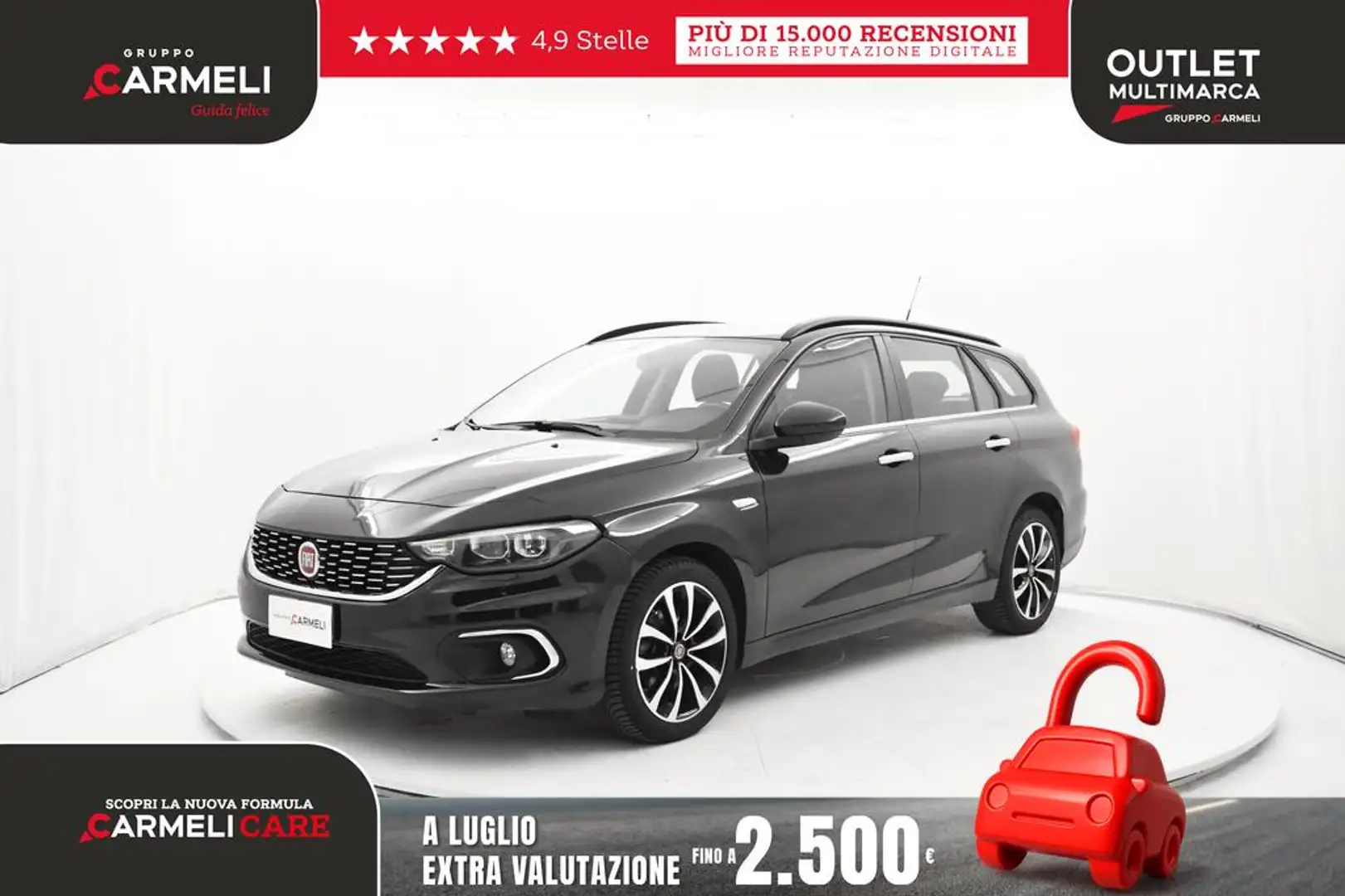 Fiat Tipo SW 1.3 mjt Business s&s 95cv Nero - 1